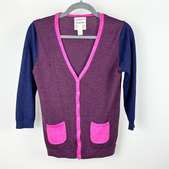 Clements Ribeiro Merino Wool Cardigan - Picture 3 of 8